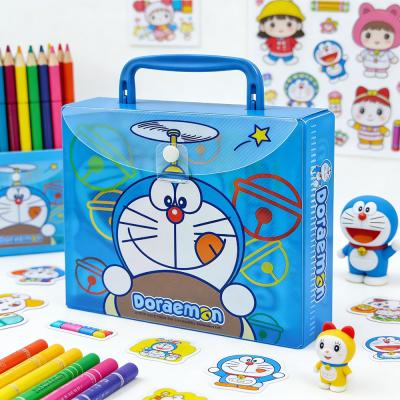 Custom Doraemon PVC Portable Storage Box